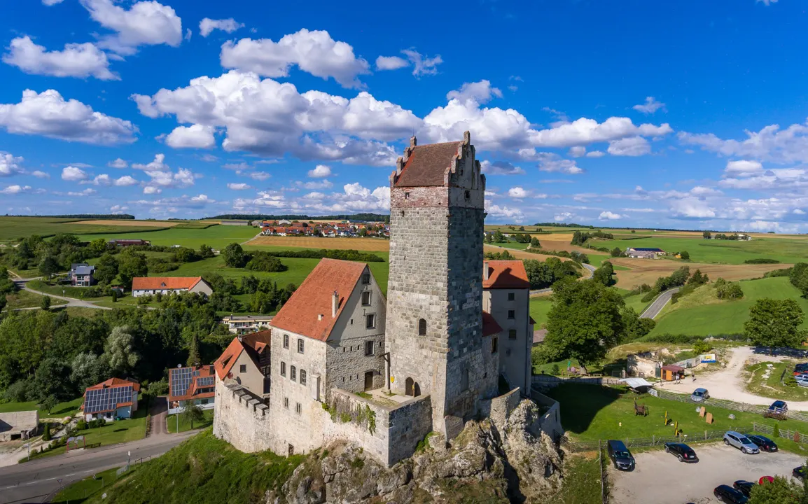 Burg Katzenstein und Steiff Museum